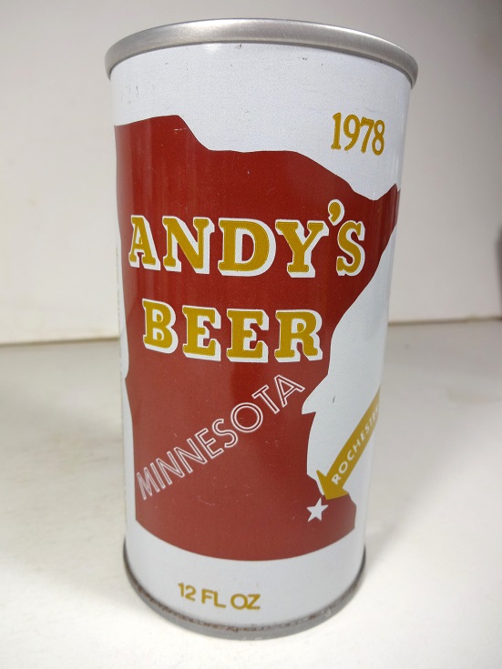 Andy's - MN Map - brown - Click Image to Close